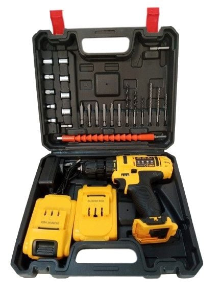 Hand Held Electric Drill set, battery Powered Drill ZZL-CD24