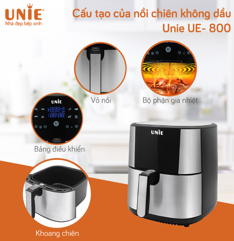 Unie 8L Air Fryer UE-800