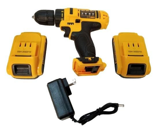 Hand Held Electric Drill set, battery Powered Drill ZZL-CD24