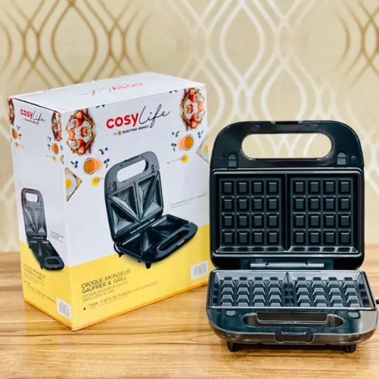 Cosylife 3 in 1 Sandwich Maker