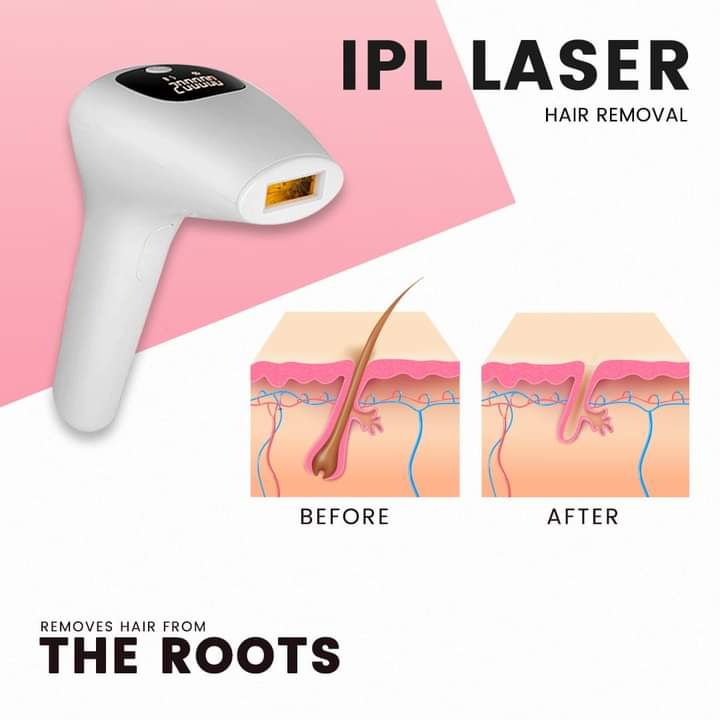 IPL Laser Hair Removal Electric Epilator Machine White