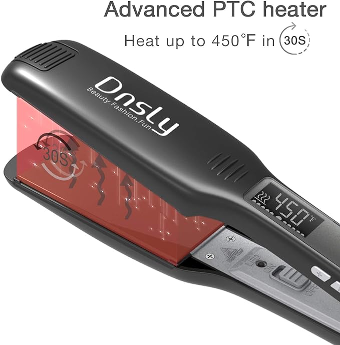 Dnsty Titanium Hair Straightener Professional