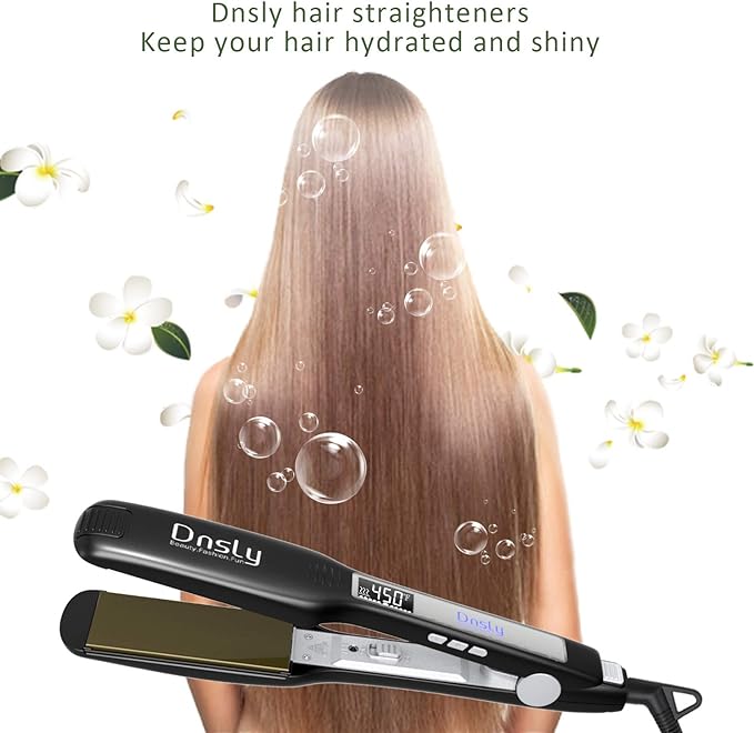 Dnsty Titanium Hair Straightener Professional