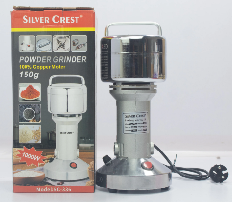 Silver Crest Powder Grinder